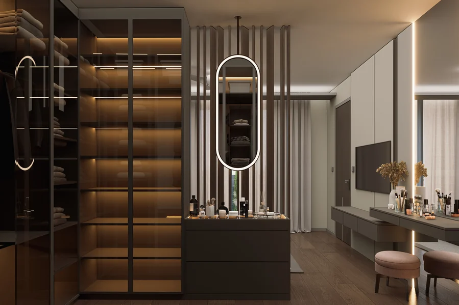 Nev Flat — Dressing area